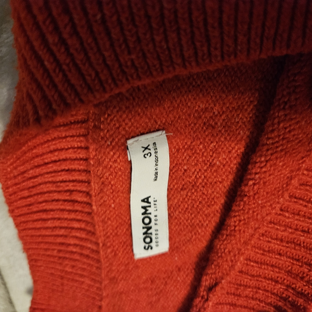 Sonoma Women's Red Sweater